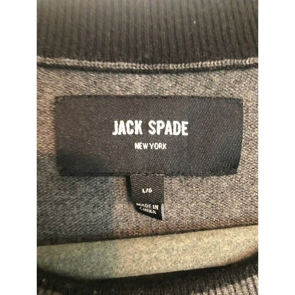 Jack Spade Large Wool Blend Grey Sweater - Picture 2 of 4